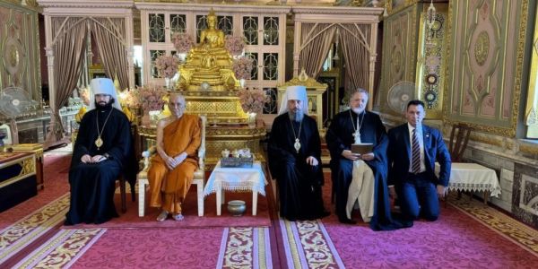 Patriarchal Exarch of Southeast Asia Took Part in Meeting with Supreme Patriarch of Buddhists of Thailand