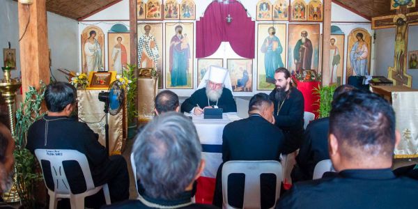 Под председательством митрополита Манильского и Ханойского Павла состоялось епархиальное собрание духовенства Филиппин